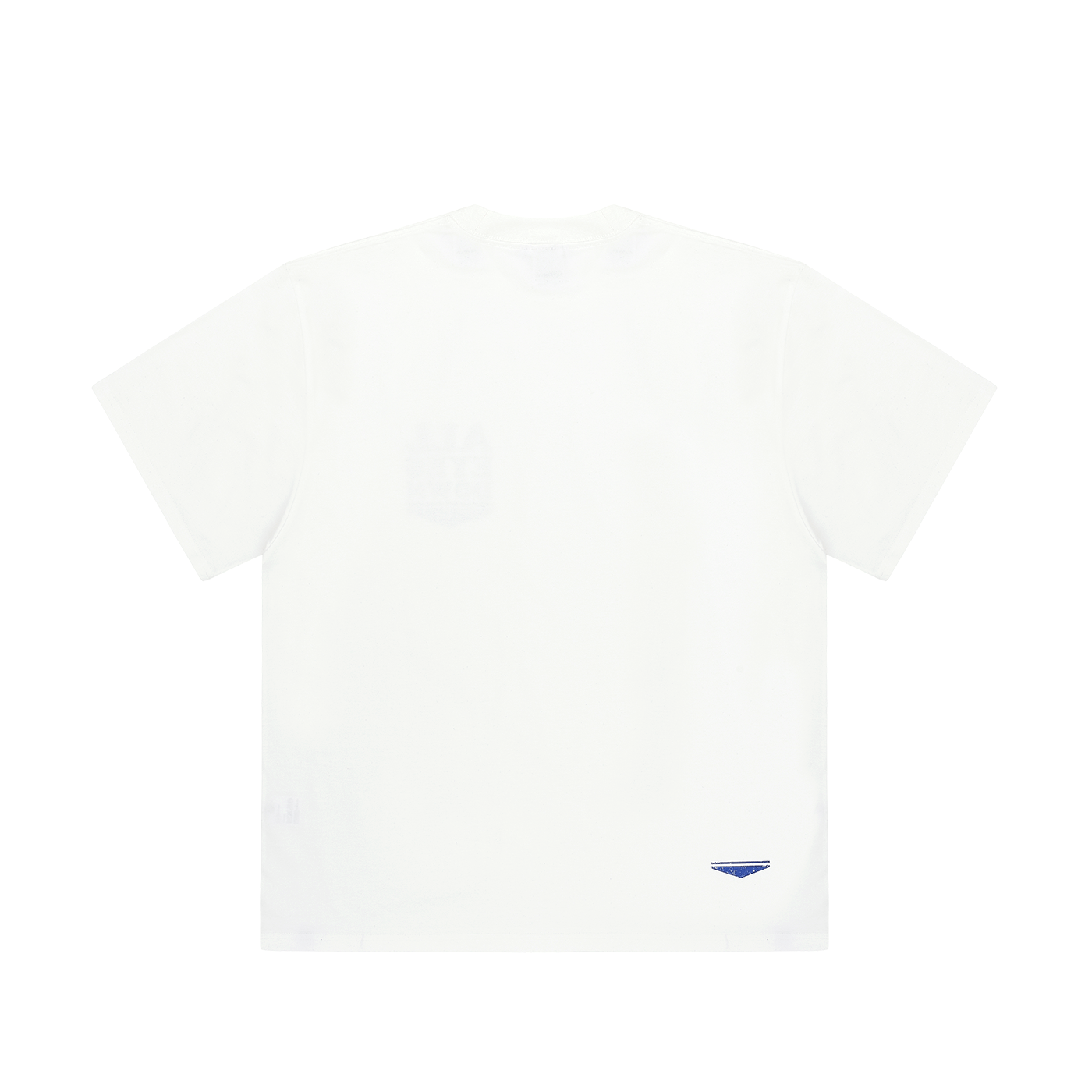 MUSINSA公式 | All Eyes Down CRACK LOGO T-SHIRT(White)
